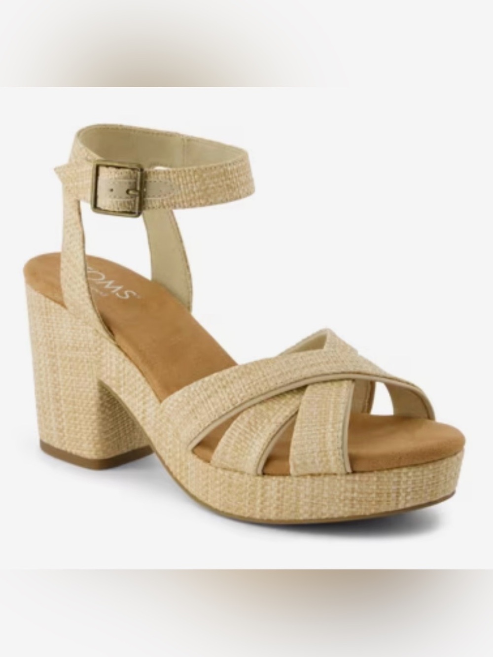 NIB Toms Platform Wedges
